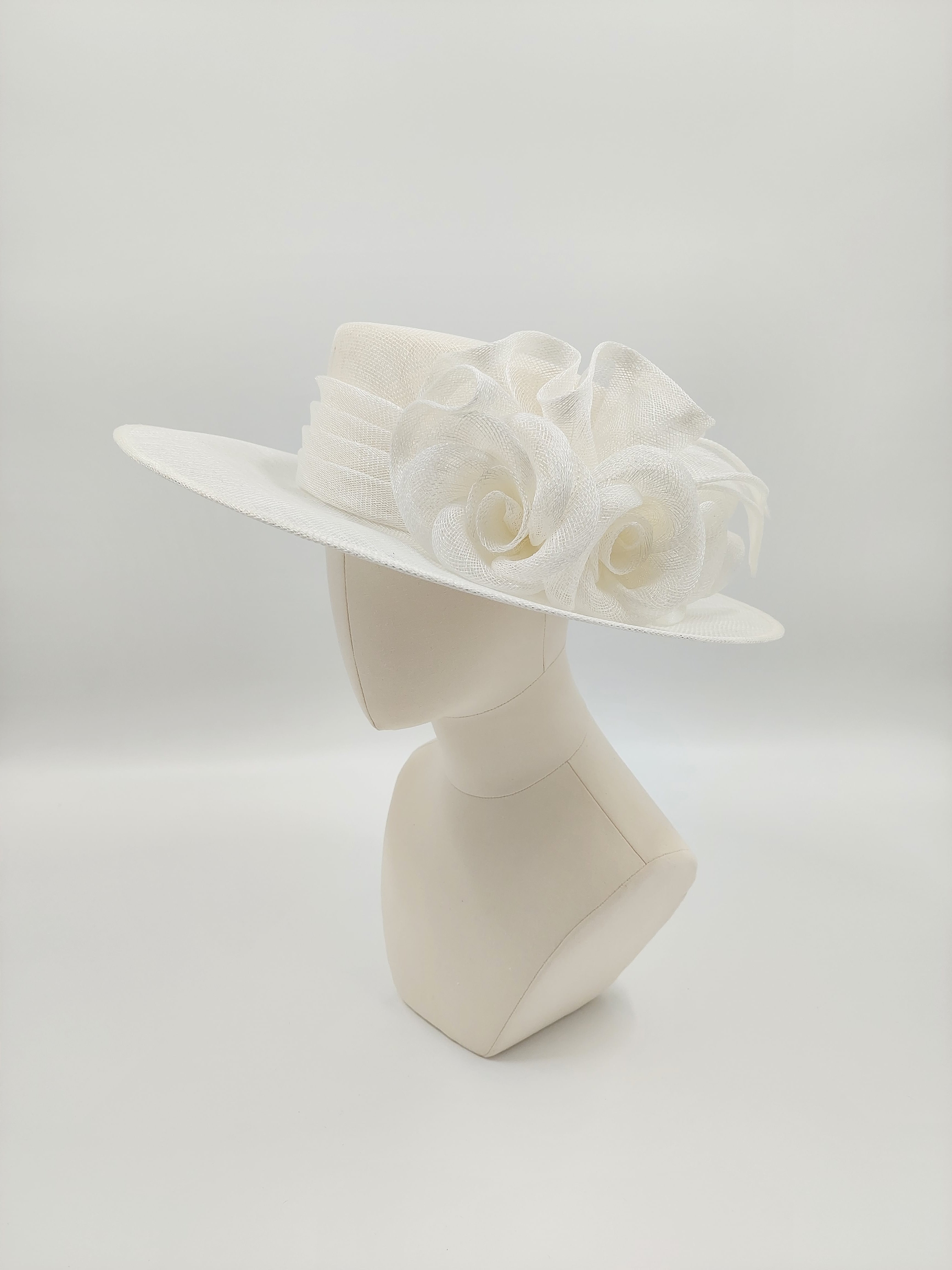 Ladies white outlet dress hats