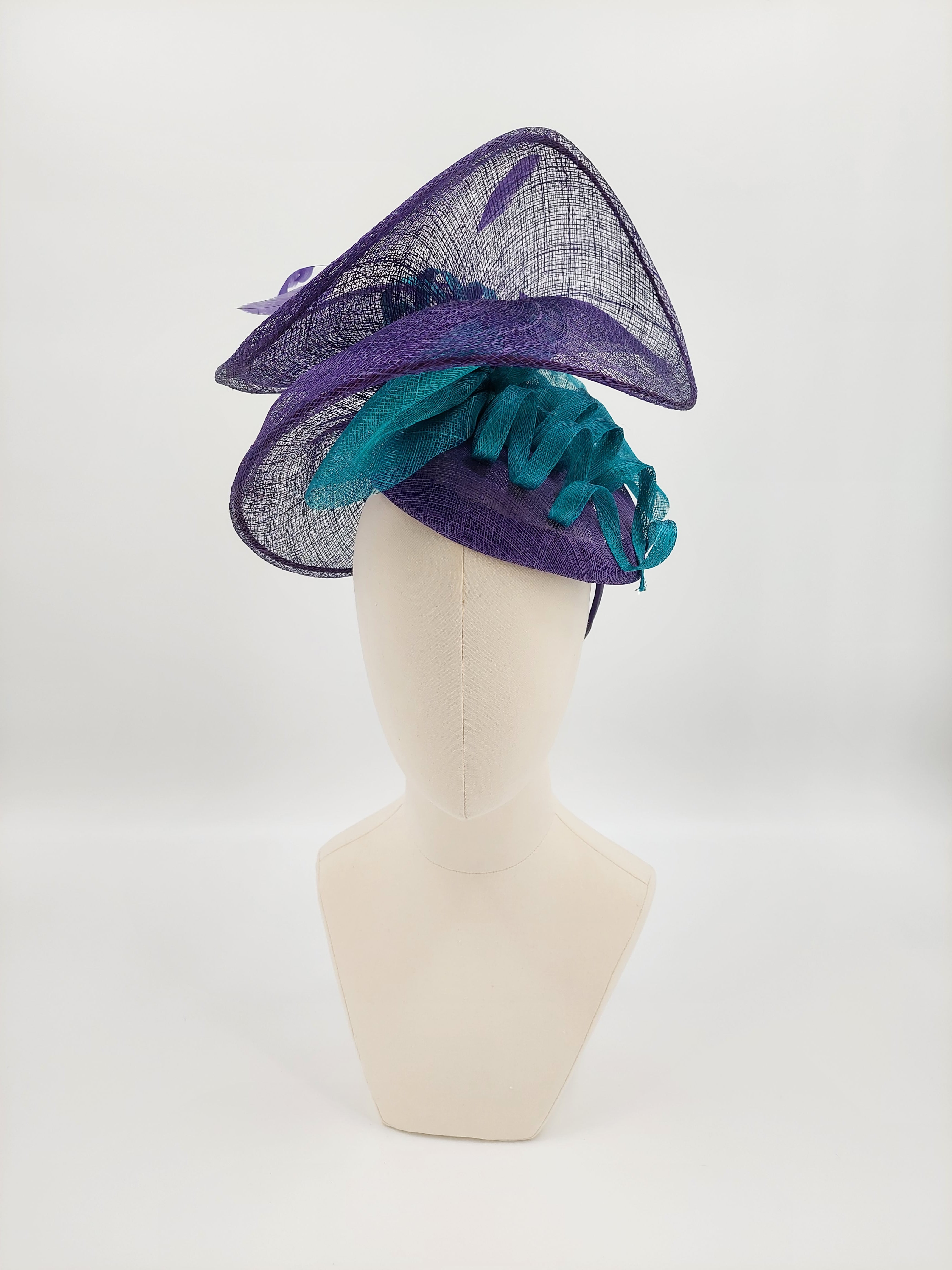 Purple hats deals and fascinators